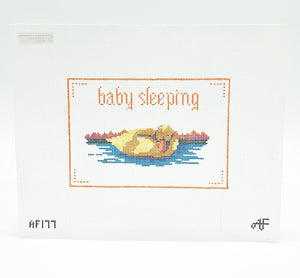 Baby Duck Sleeping