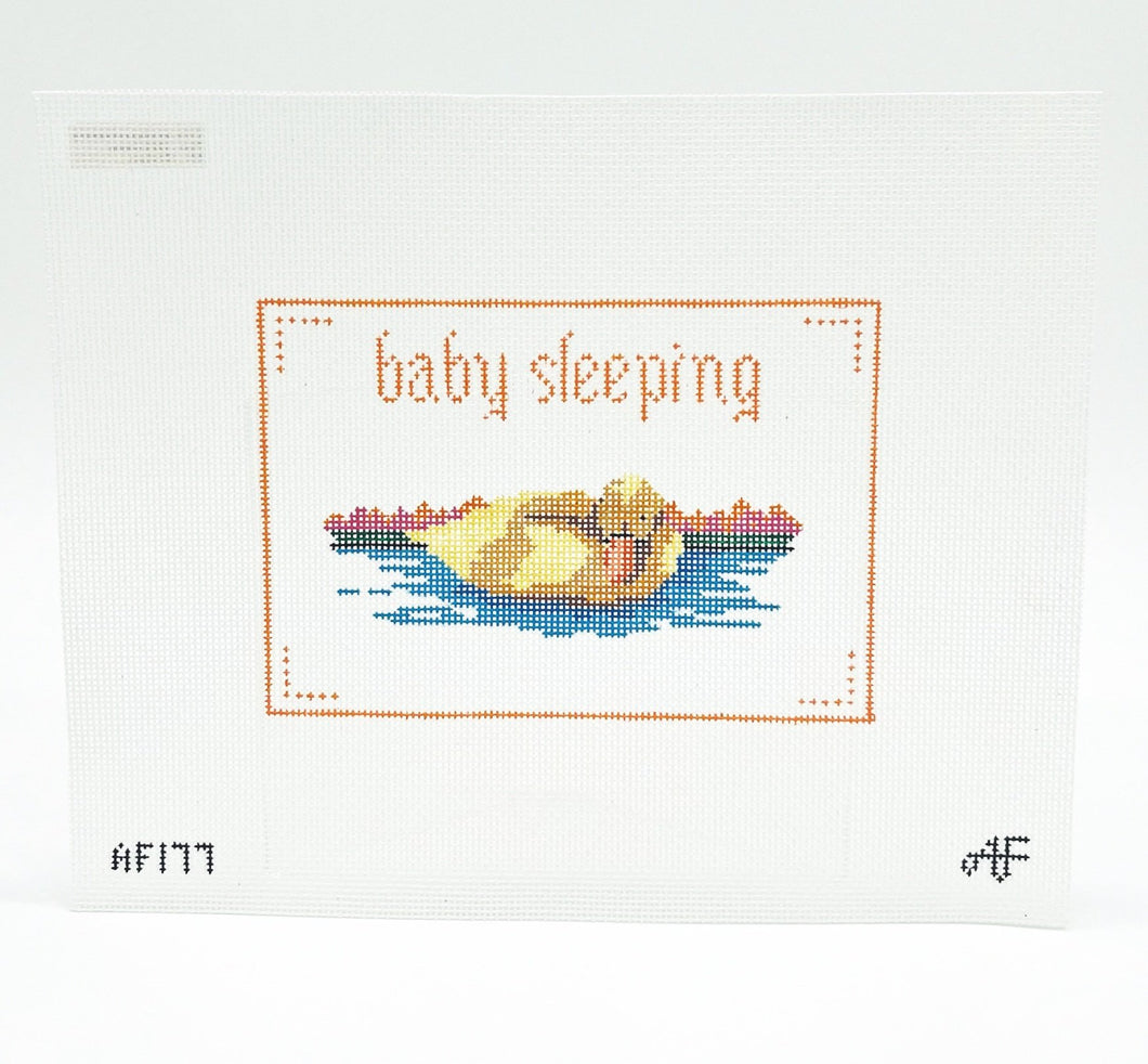 Baby Duck Sleeping