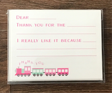 Load image into Gallery viewer, Train Note Cards

