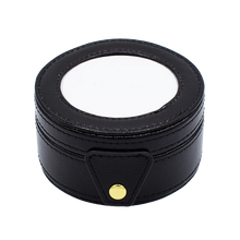 Load image into Gallery viewer, Leather Round Gift Box
