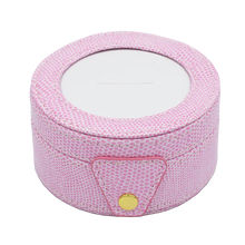 Load image into Gallery viewer, Leather Round Gift Box
