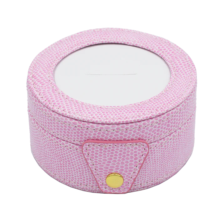 Leather Round Gift Box