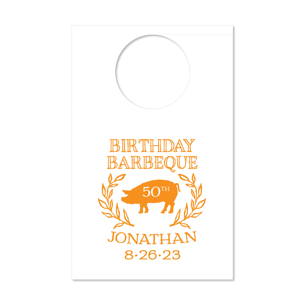 Birthday Barbecue Bibs