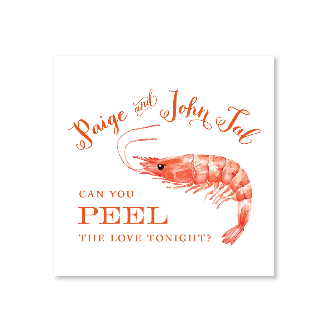 Can You Peel the Love Tonight? Napkins