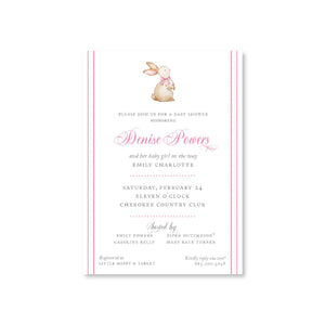 Bunny Invitations