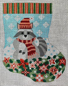 Raccoon Mini Stocking