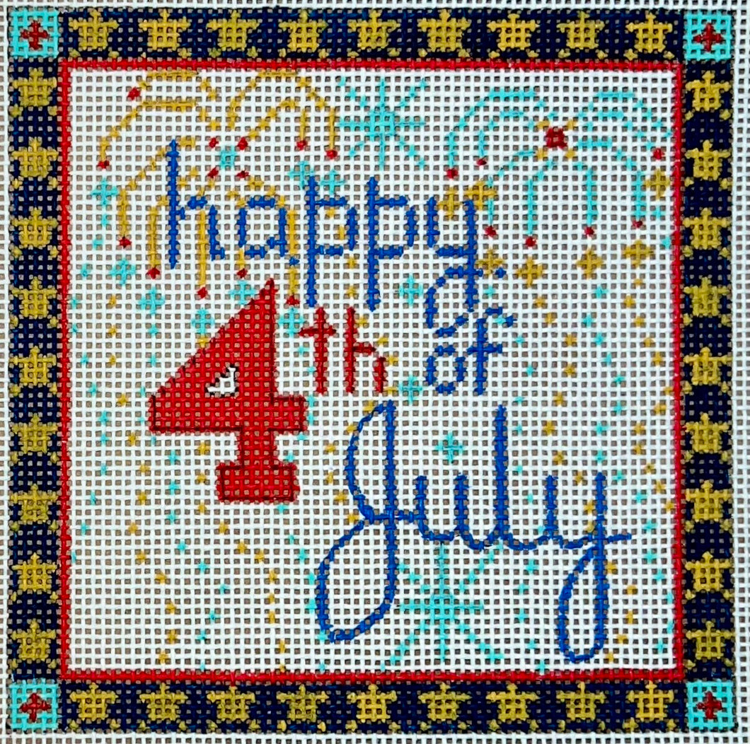 Happy 4th of July Square