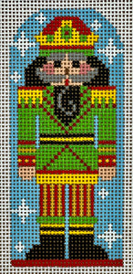 Green Nutcracker Ornament