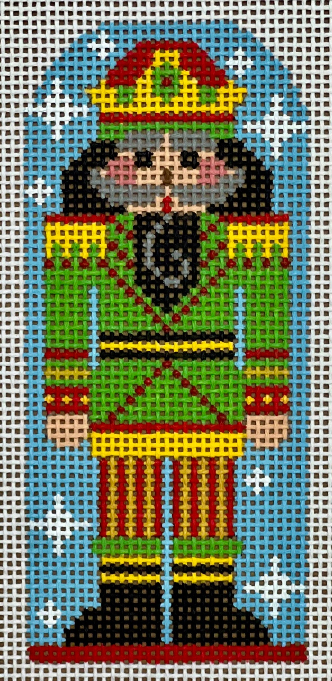 Green Nutcracker Ornament