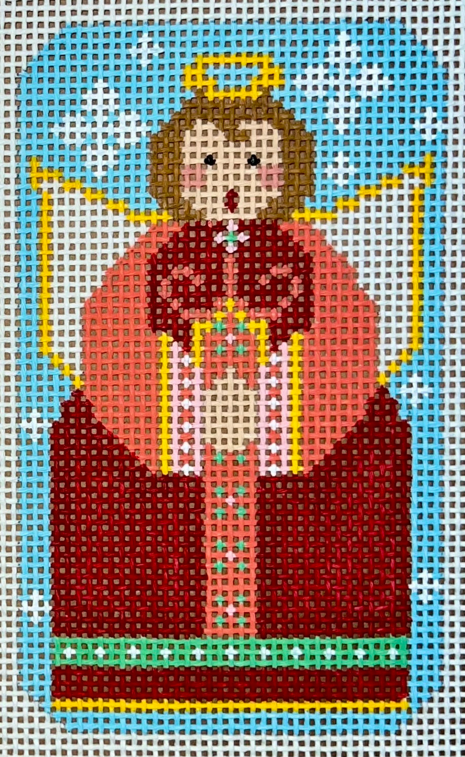 Red Angel Ornament