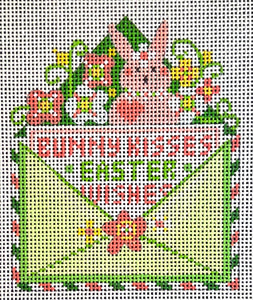 Bunny Kisses Easter Wishes Letter