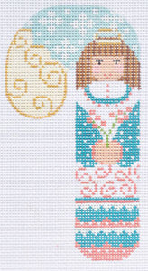 Angel w/ Flowers Candy Cane