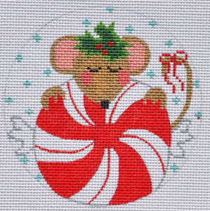 Peppermint Mouse Ornament