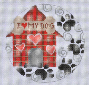 Dog House Ornament