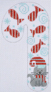 Cat Fish Candy Cane