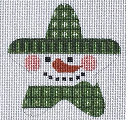 Green Snowman Star on 13M