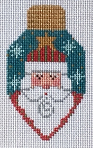 Santa Lightbulb Ornament