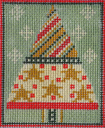 Christmas Tree with Snowflakes