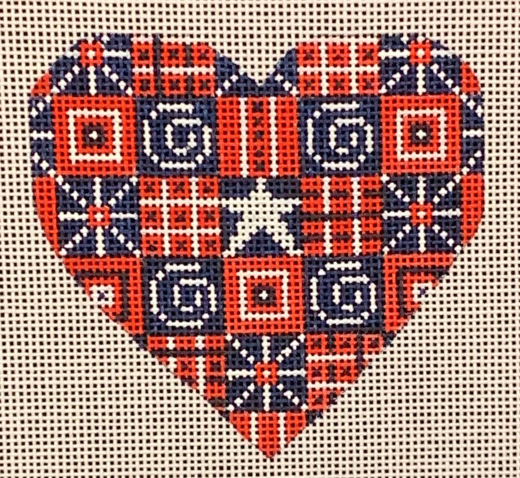 Heart with Swirls