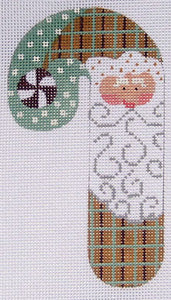 Santa Peppermint Candy Cane