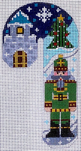 Green Nutcracker Candy Cane