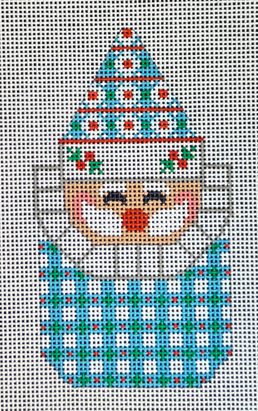Teal Santa