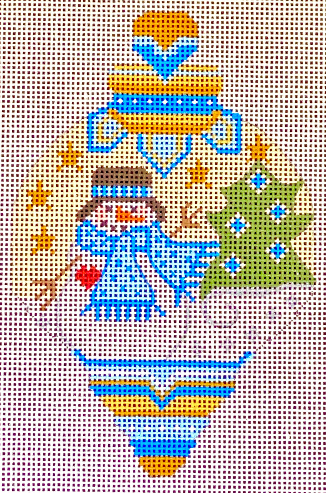 Snowman Ornament 6