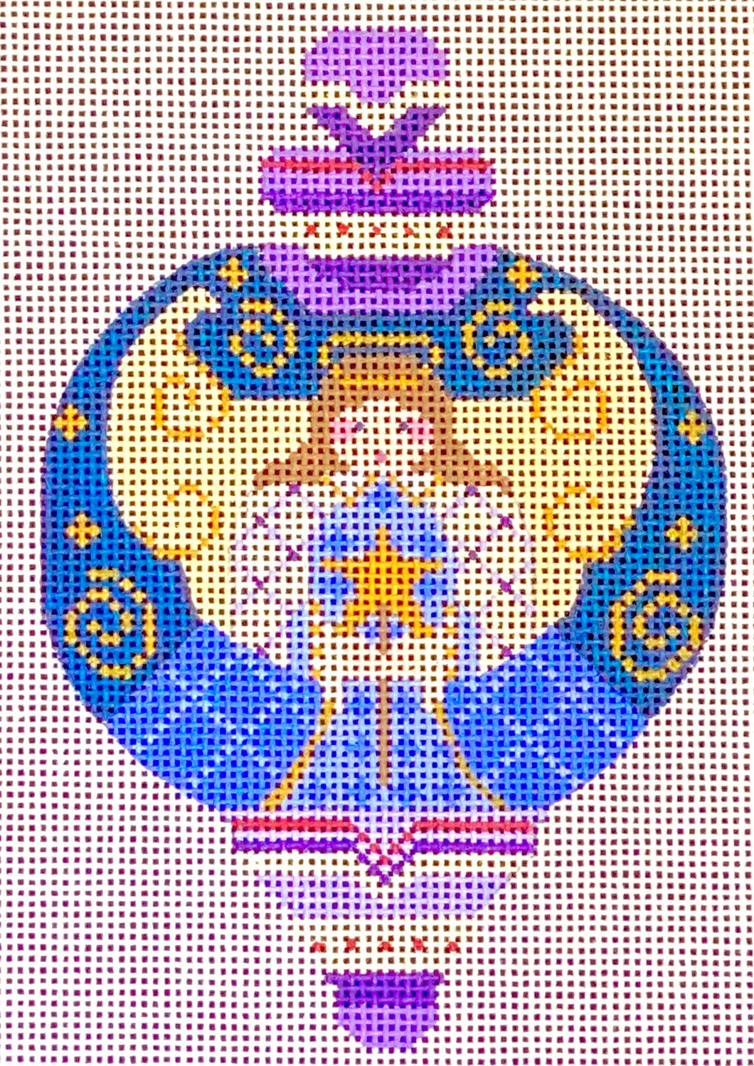 Blue Angel Ornament