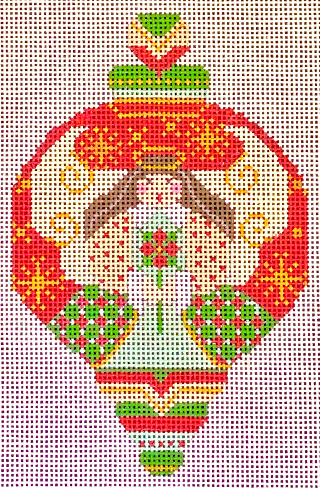 Red Angel Ornament