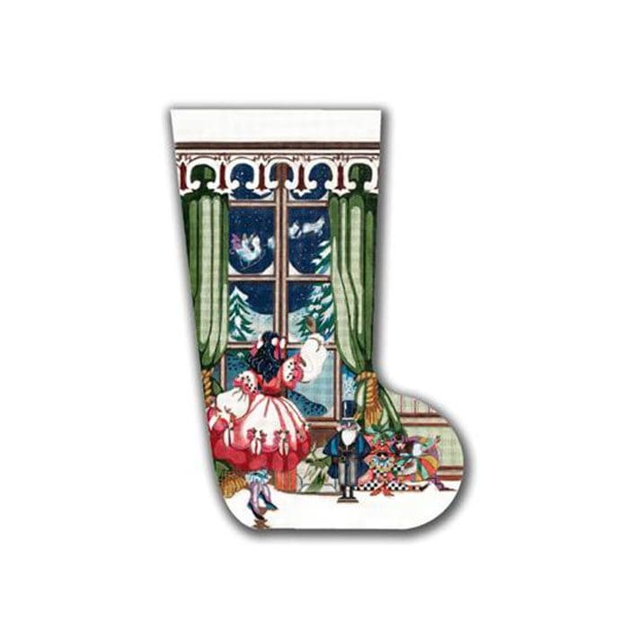 Nutcracker at Window Stocking