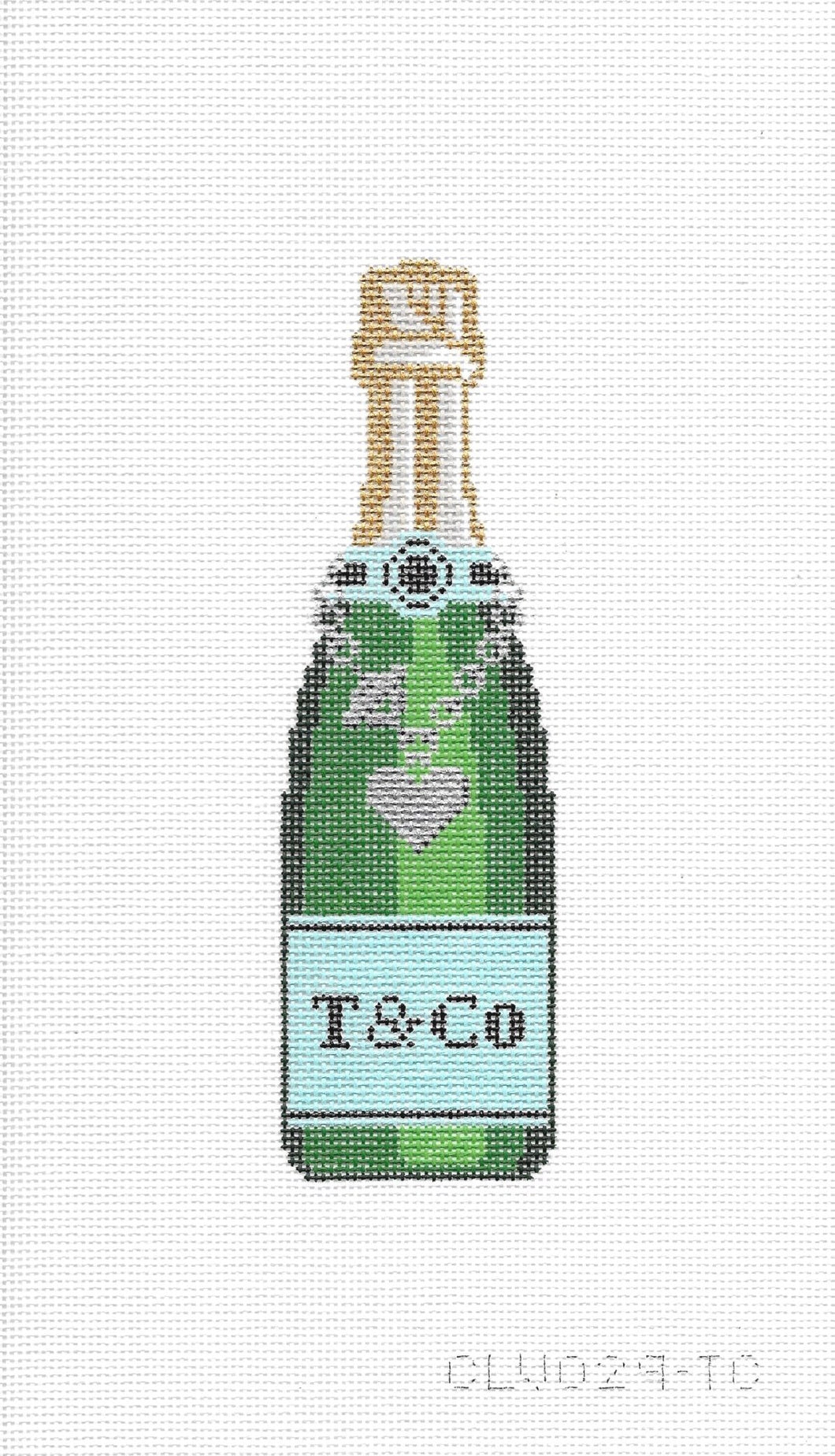 T&Co. Champagne Bottle