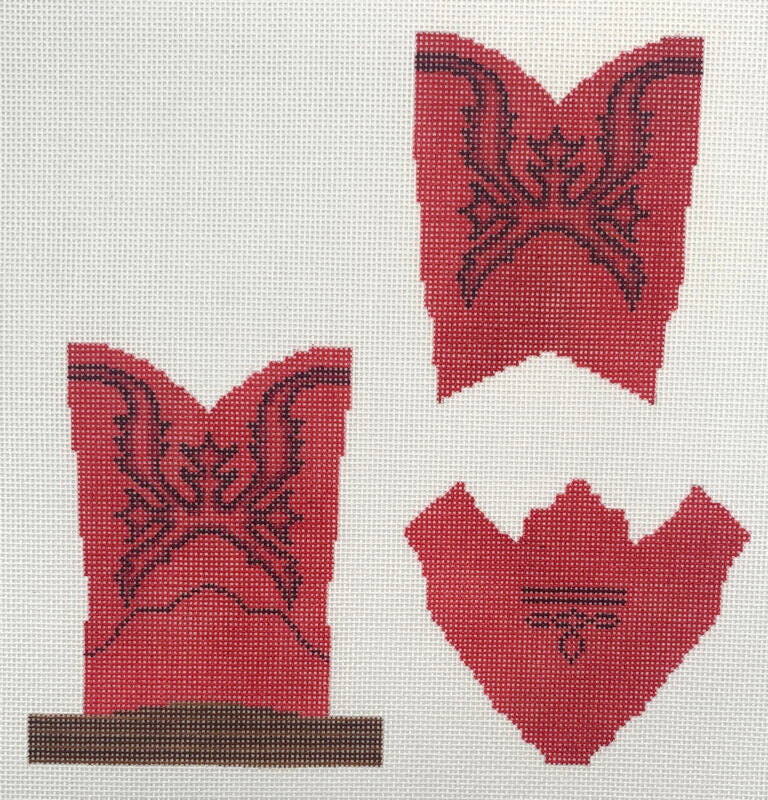 Red Cowboy Boot