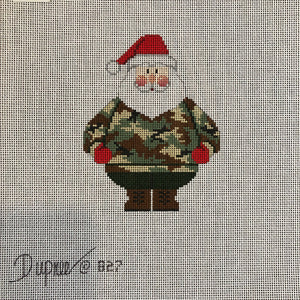 Camo Santa Claus