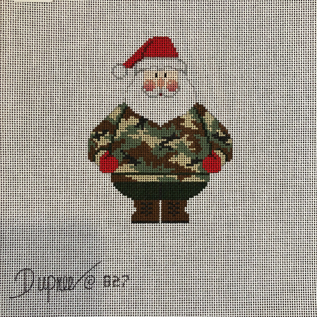 Camo Santa Claus
