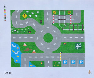 Toy Car Play Mat