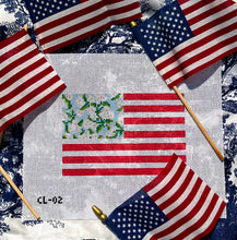 Load image into Gallery viewer, Floral American Flag
