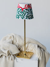 Load image into Gallery viewer, Red Bow Mistletoe Lamp Shade
