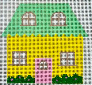 Cottage - Yellow & Green
