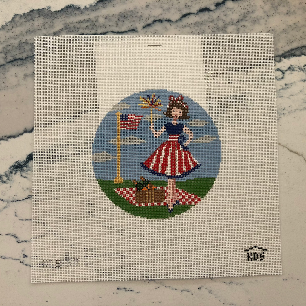 Patriotic Betty Loves Bubbles