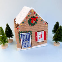 Load image into Gallery viewer, Christmas Home with Blue Truck
