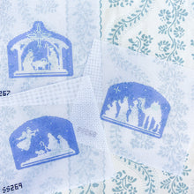 Load image into Gallery viewer, Blue &amp; White Nativity
