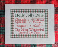Load image into Gallery viewer, Holly jolly rule
