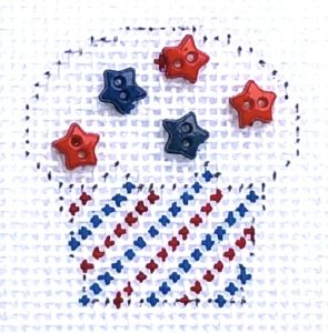 Mini - Stars & Stripes Cupcake