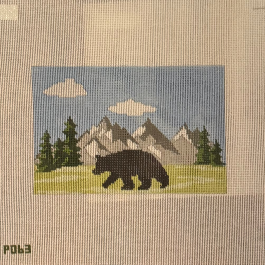 Black Bear Tooth Fairy Pillow