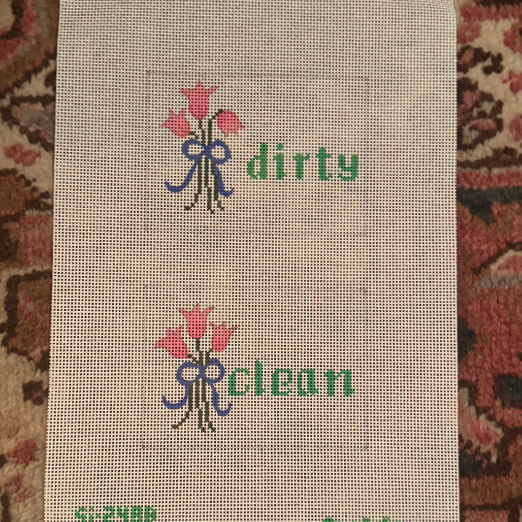 Tulip Clean / Dirty Signs