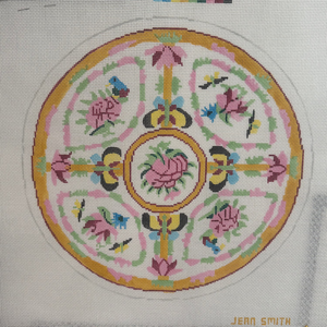 Rose Medallion Platter