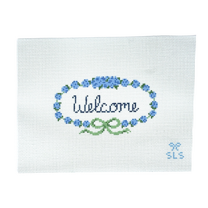 Hydrangea Welcome Sign
