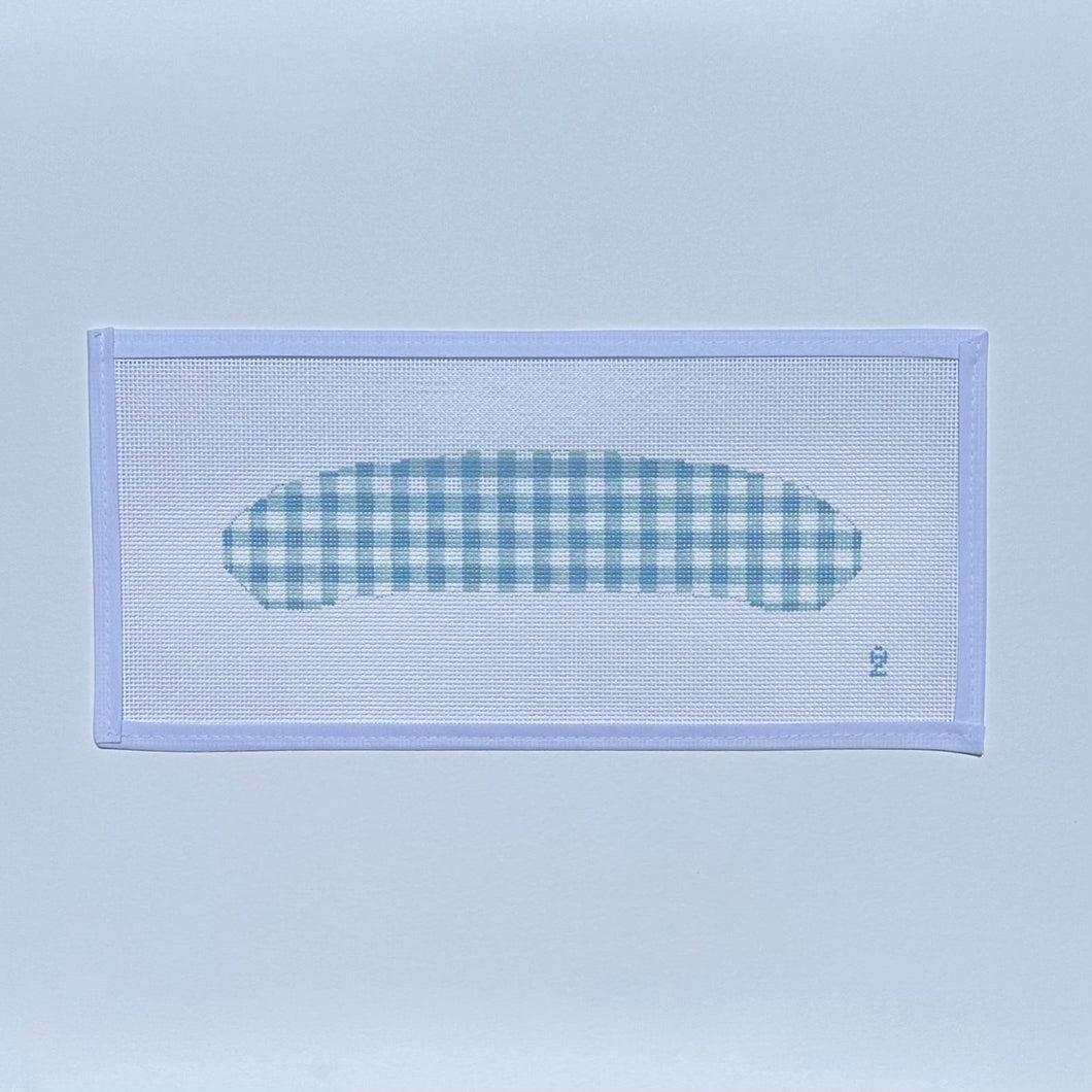 Blue Gingham Hanger