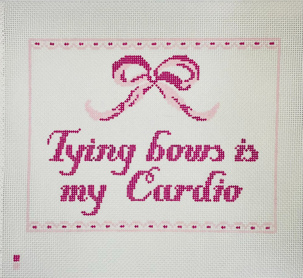 Tying Bows Pink