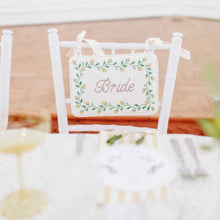Load image into Gallery viewer, Wedding Chair Backs
